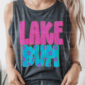 Neon Lake Bum Pink and Blue Patterns