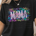 Neon Leopard Print Mama