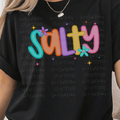 Neon Salty with Stars and Flowers