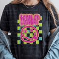 Neon Smiley Teacher