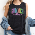 Neon Summer Vibes Distressed
