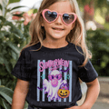Neon Summerween Ghost Heart Glasses and Candy Bucket