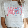 Nini Red, White, and Blue Checker, Leopard, Stars and Stripes