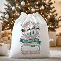 North Pole Special Delivery Santa Sack