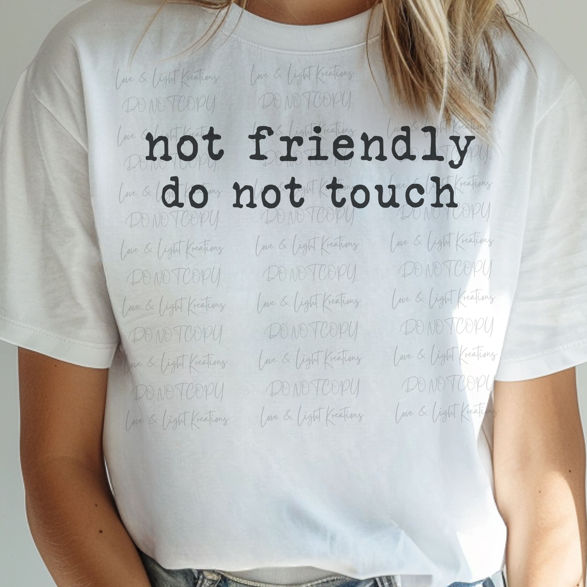 Not Friendly Do Not Touch