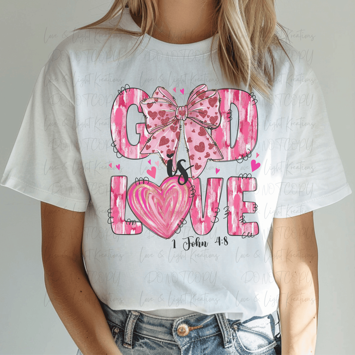Paint Stroke God is Love