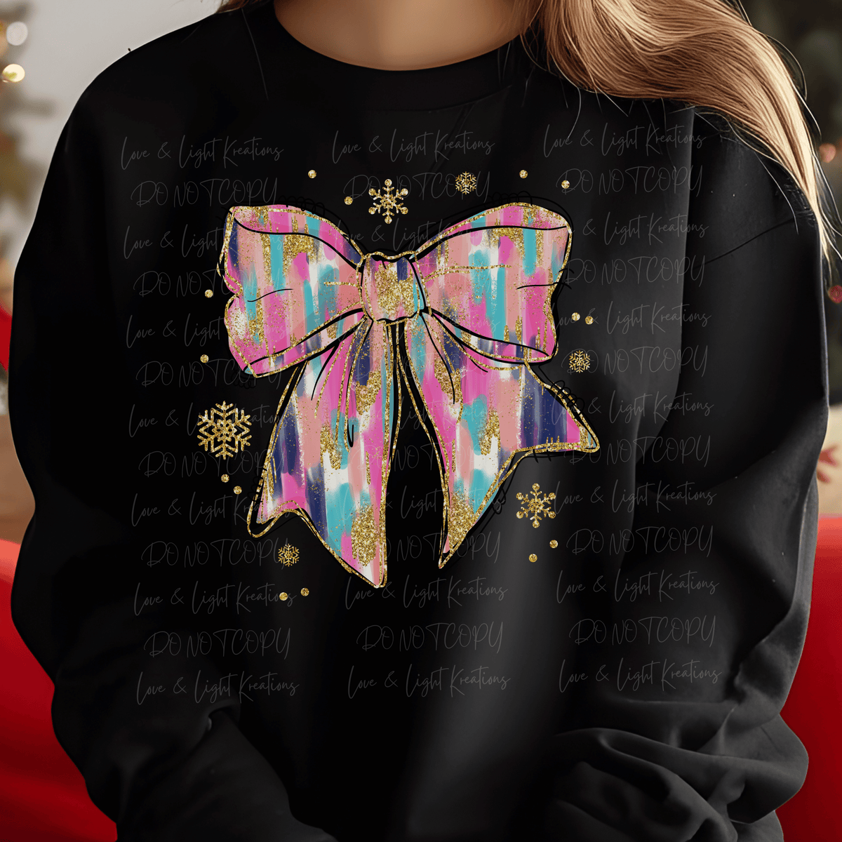 Paintstroke Coquette Bow