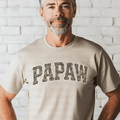 Papaw Arched Camo Pattern with White Outline