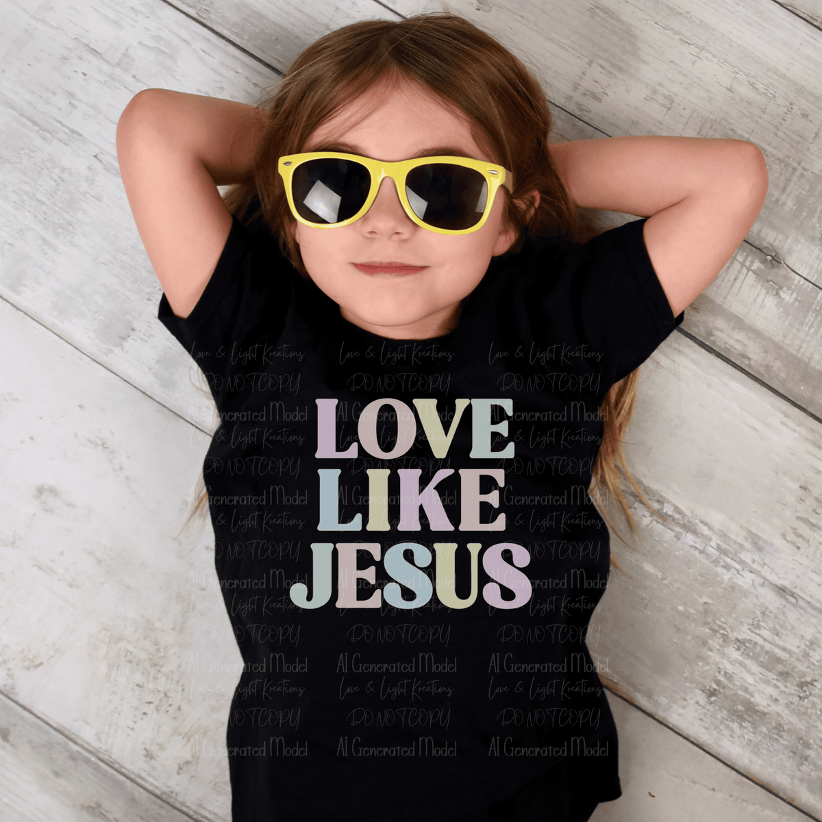 Pastel Love Like Jesus