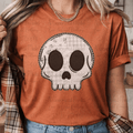 Patchwork Floral Skull