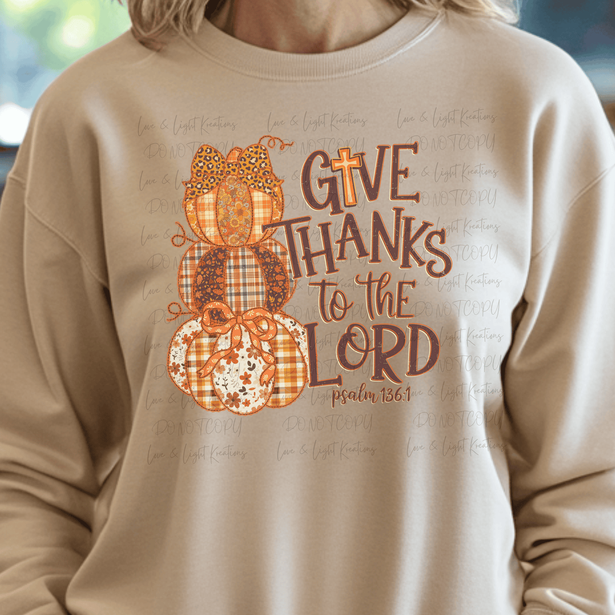 Patchwork Give Thanks to the Lord