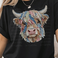 Patchwork Highland Cow