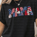 Patriotic Patchwork Prints Mama