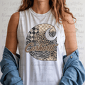 Patterned C Working Gear with Script Letters