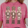 Patterned Christmas Nutcrackers
