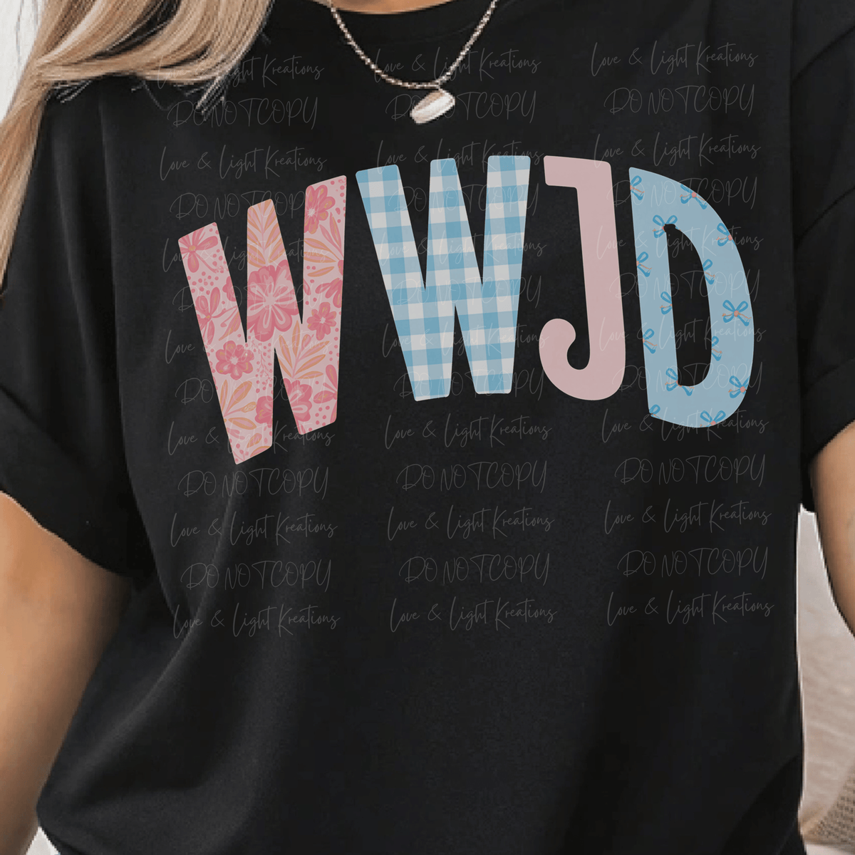 Patterned WWJD
