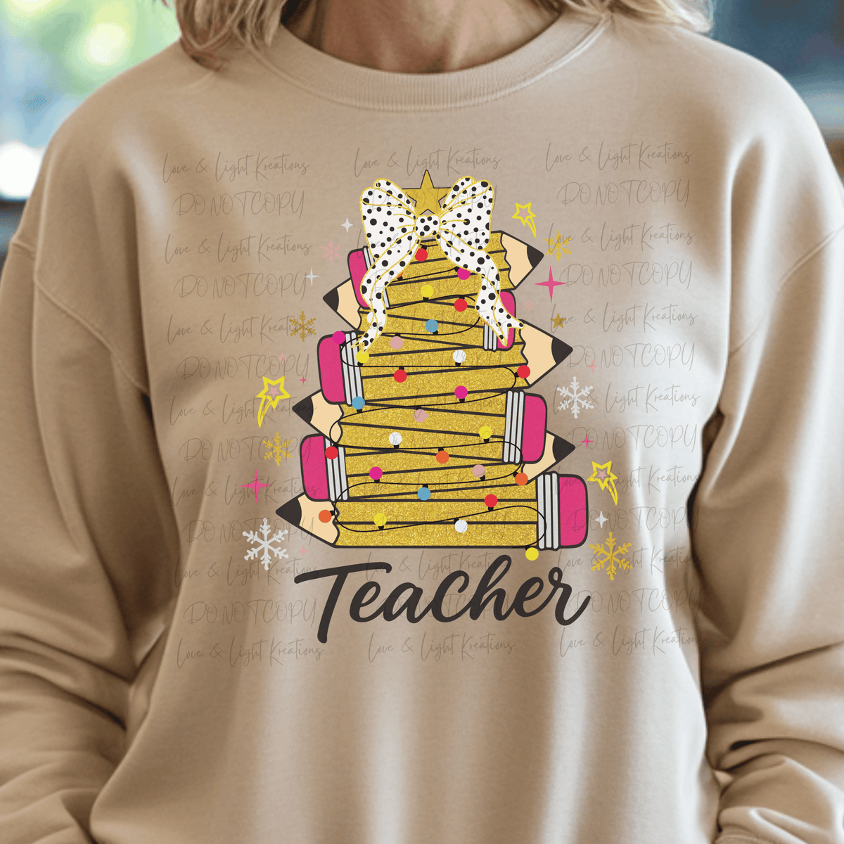 Pencil Christmas Tree
