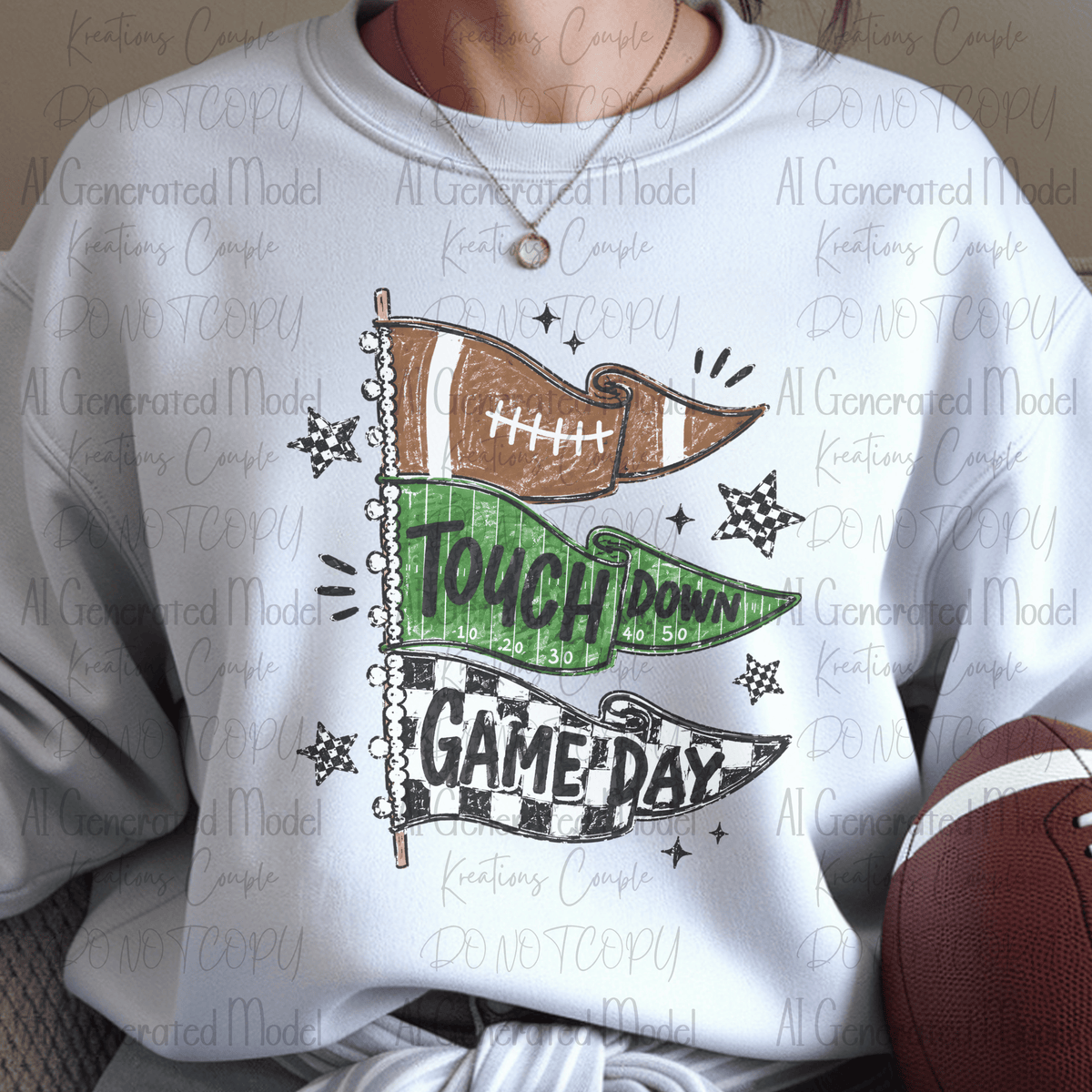 Pennant Touchdown Gameday