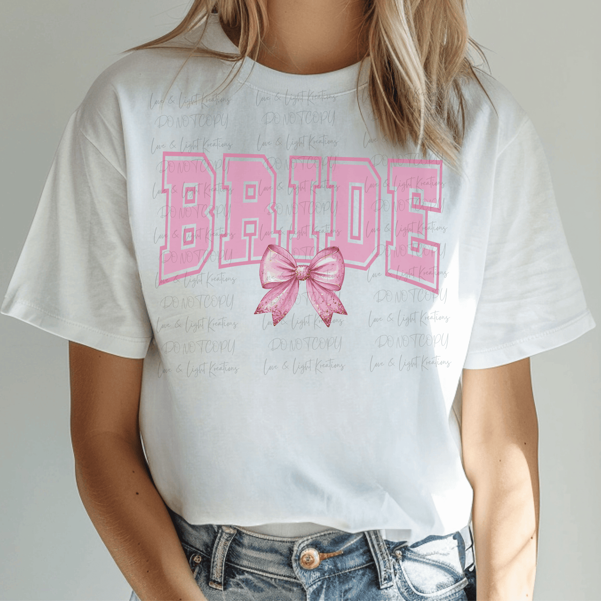 Pink Coquette Bow Arch Bride