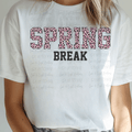 Pink Leopard Print Spring Break