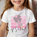 Pink Pencil Repeated Shades of Pink 100 Days of School