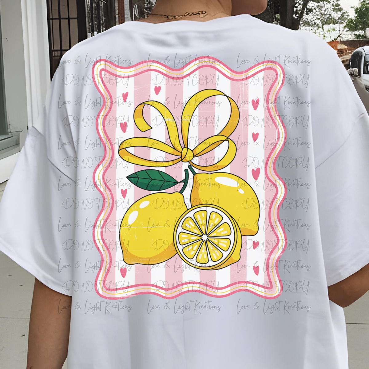 Pink Striped Lemons