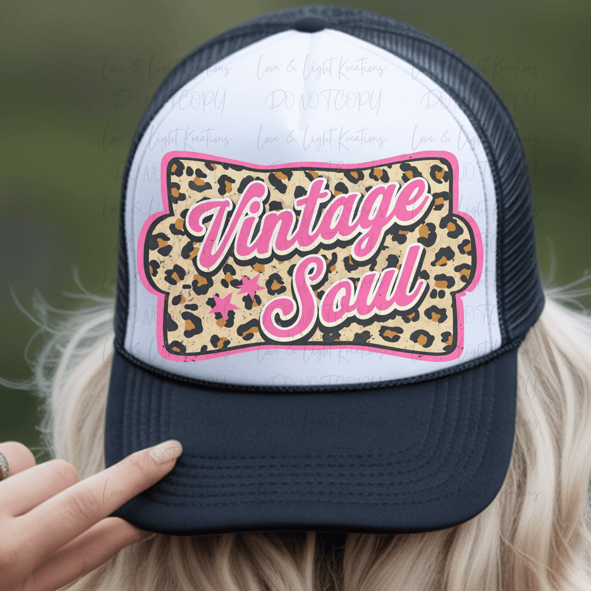 Pink Vintage Soul with Leopard Print