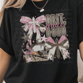 Pink and Brown Grit, Grace, and God Western