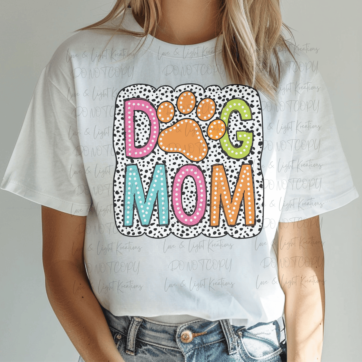 Polka Dot Dog Mom