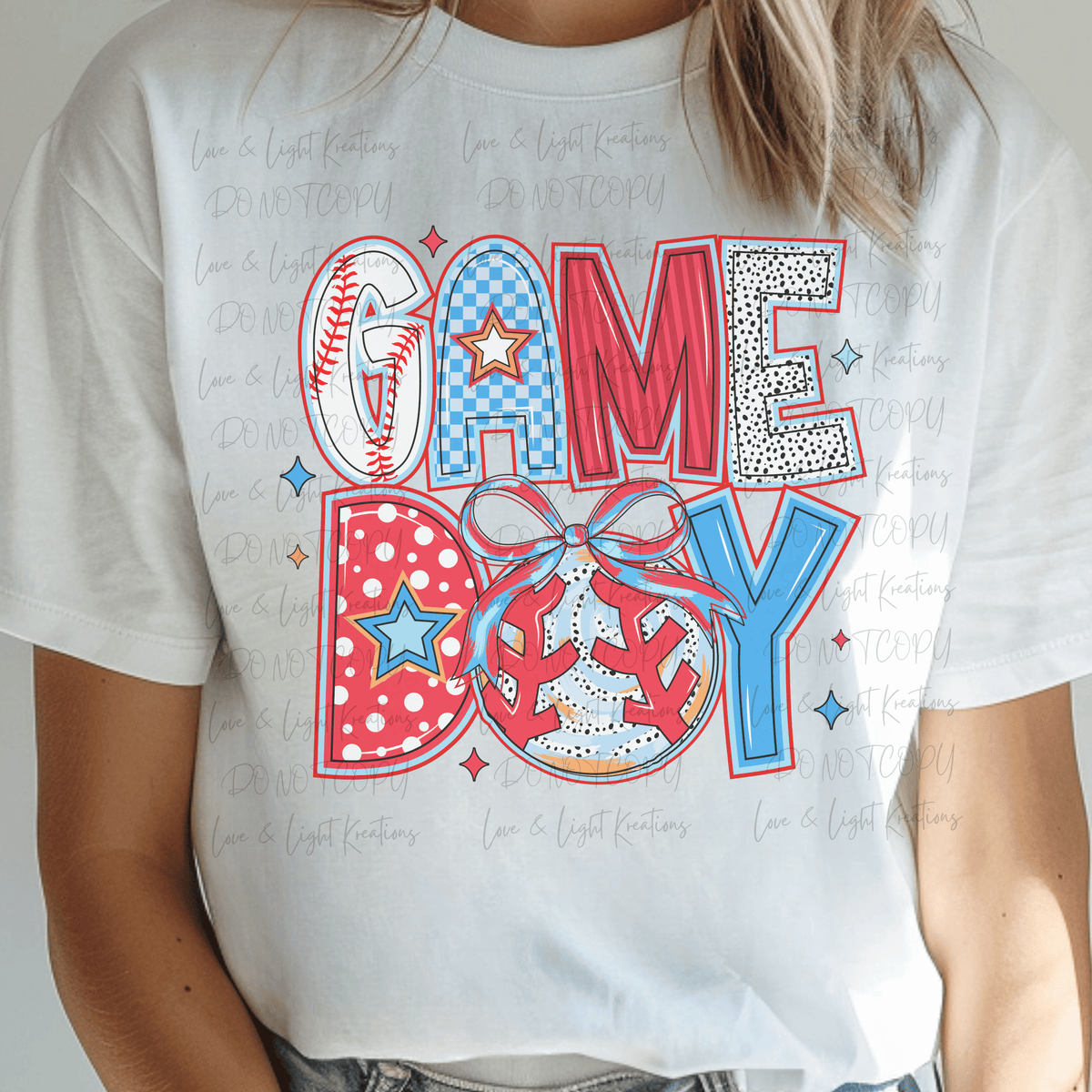 Preppy Baseball Game Day