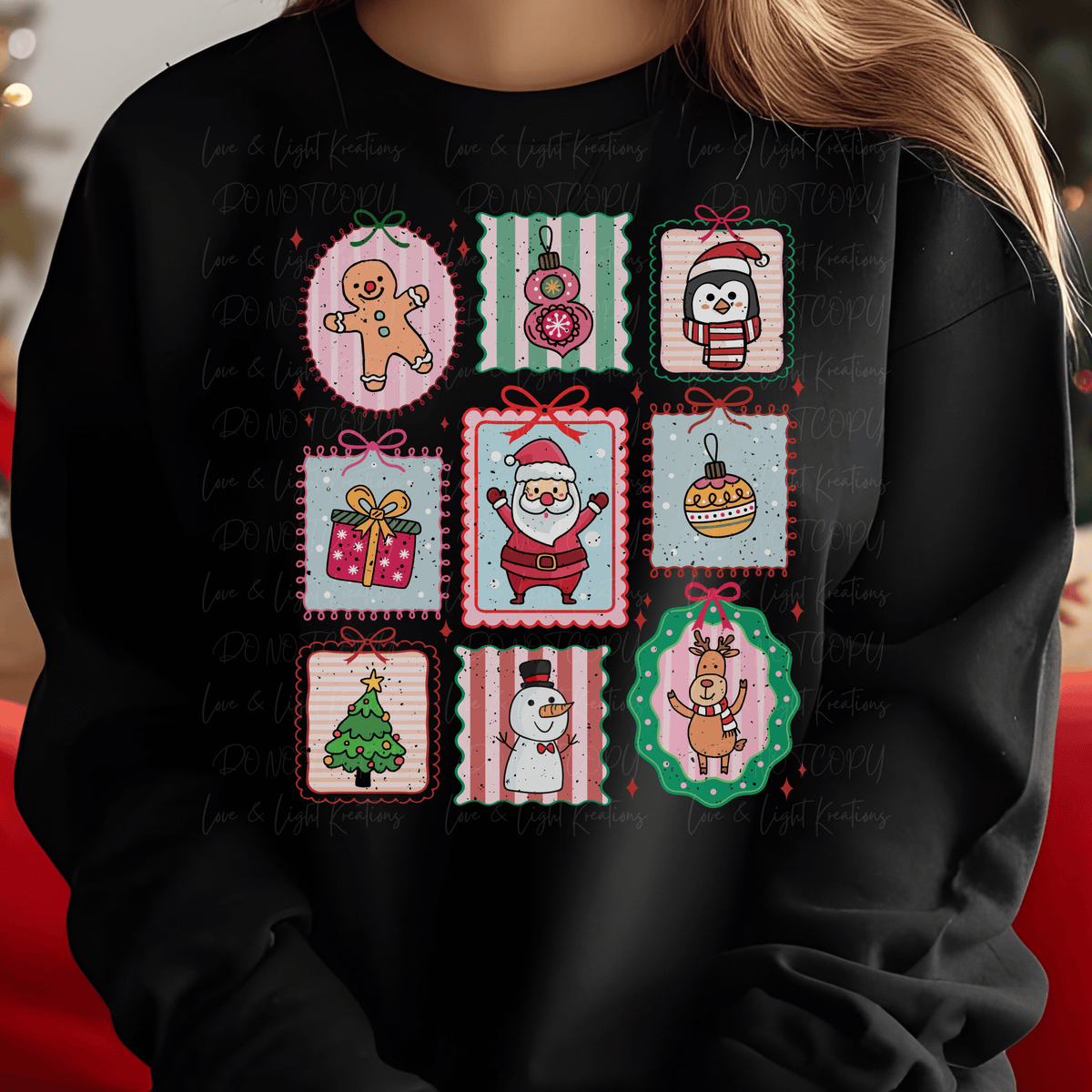 Preppy Christmas Stamps