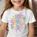 Preppy Colorful 100 Days of School with Bow