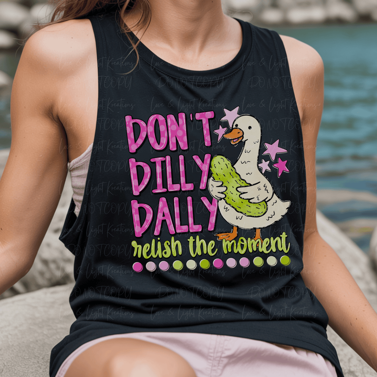 Preppy Don't Dilly Dally Relish the Moment with Goose and Pickle