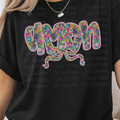 Preppy Floral Amen with Coquette Bow