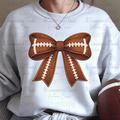 Preppy Football Bow