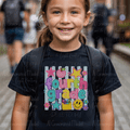 Preppy Fourth Grade Blue Polka Dot Stripes