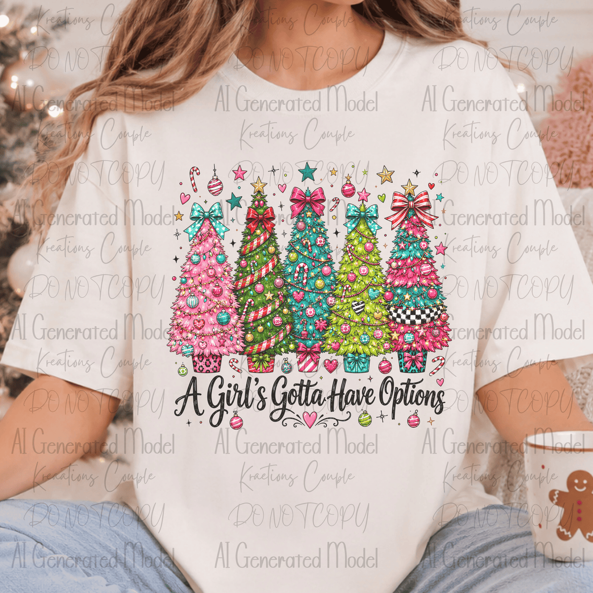 Preppy Girl's Gotta Have Options Christmas Trees