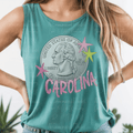 Preppy Heads Caroline Quarter with Stars