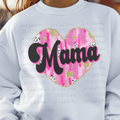 Preppy Heart Paintstroke Heart Mama