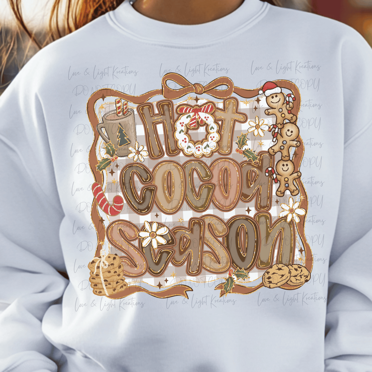 Preppy Hot Cocoa Season Stamp