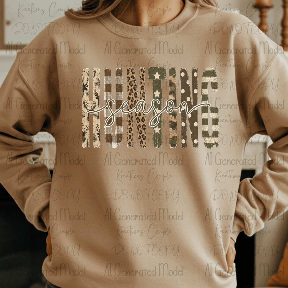 Preppy Hunting Season Stars Leopard Stripes
