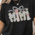 Preppy Spring Patterned Mimi with Bow