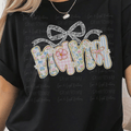 Preppy Spring Patterned Nana with Bow