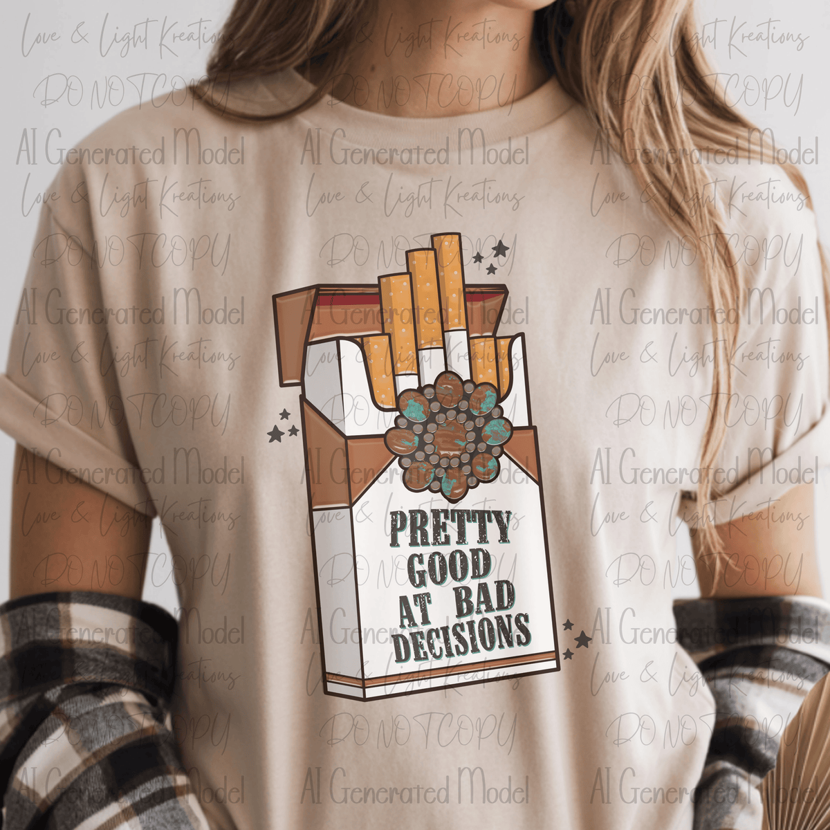 Pretty Good at Bad Decisions Western Cigarettes