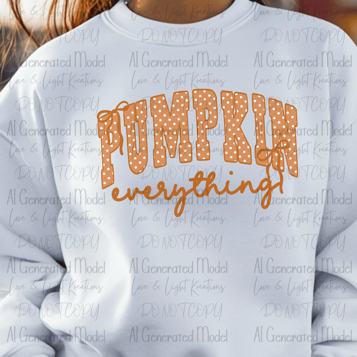 Pumpkin Everything Polk A Dot