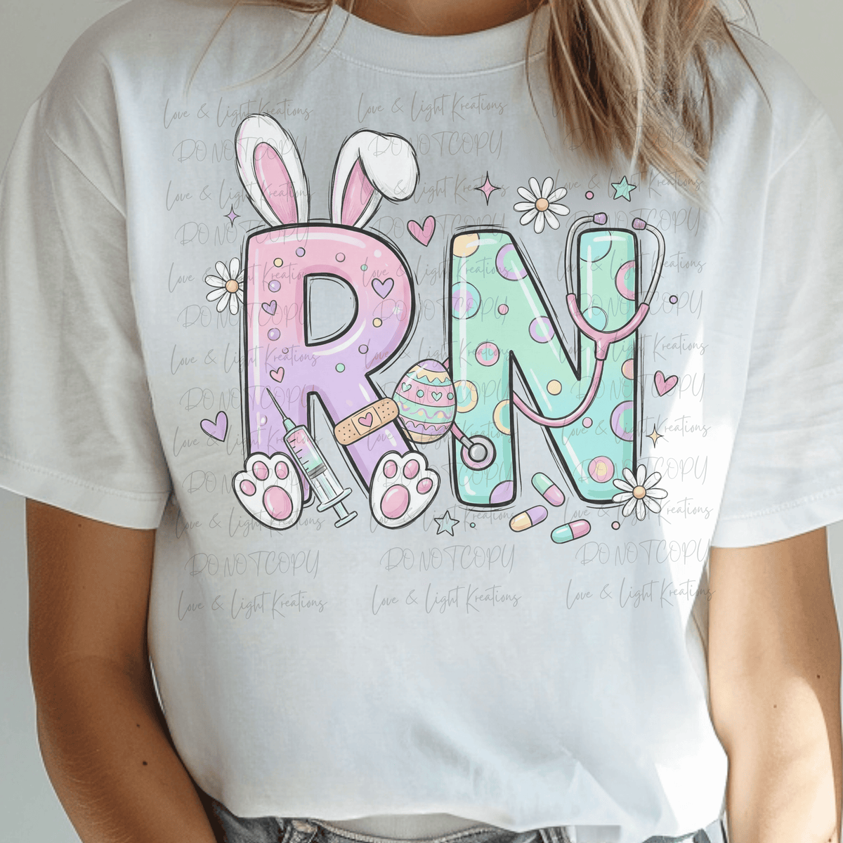 RN Easter with Pastel Colors