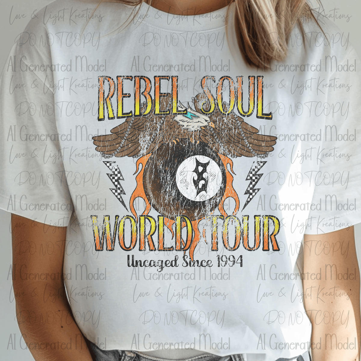 Rebel Soul World Tour Distressed