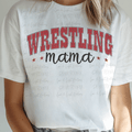 Red Varsity Wrestling Mama