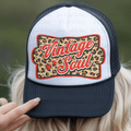 Red Vintage Soul with Leopard Print