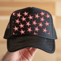 Red and White Hat Background